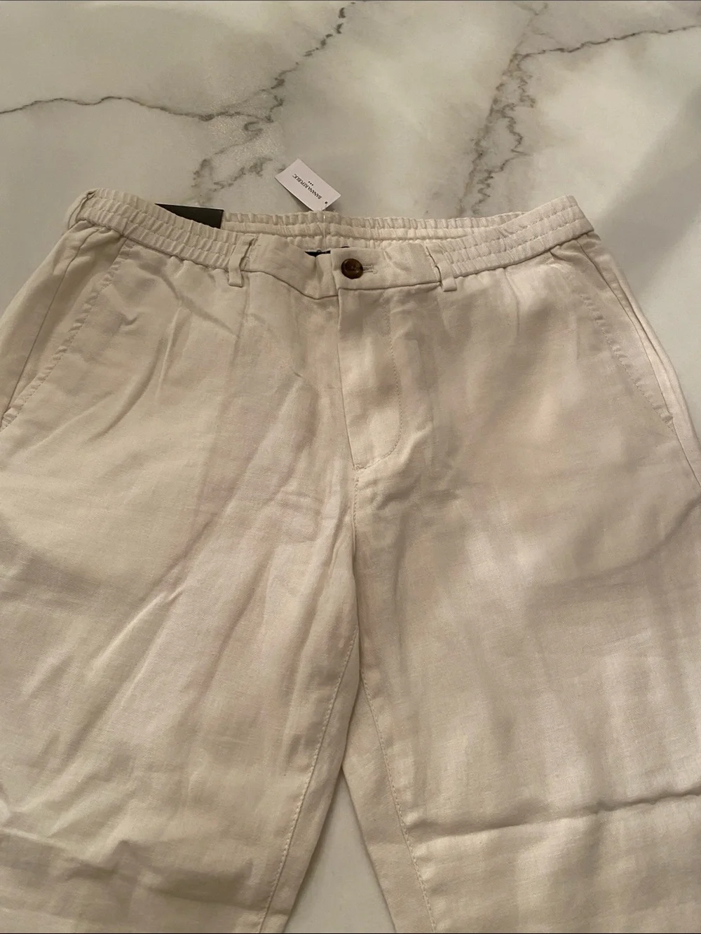 Banana Republic Cream/Tan Men’s Pants